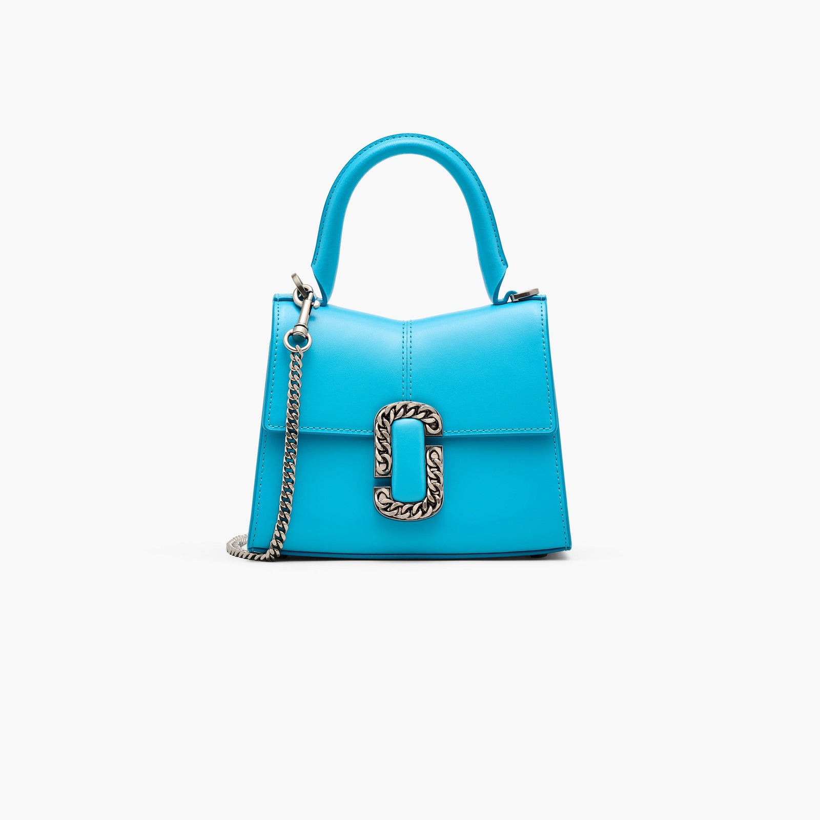 Marc Jacobs The St. Marc Mini Top Handle Bag in Aqua