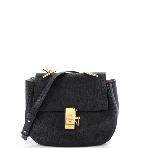 CHLOE Drew Crossbody Bag Leather Medium