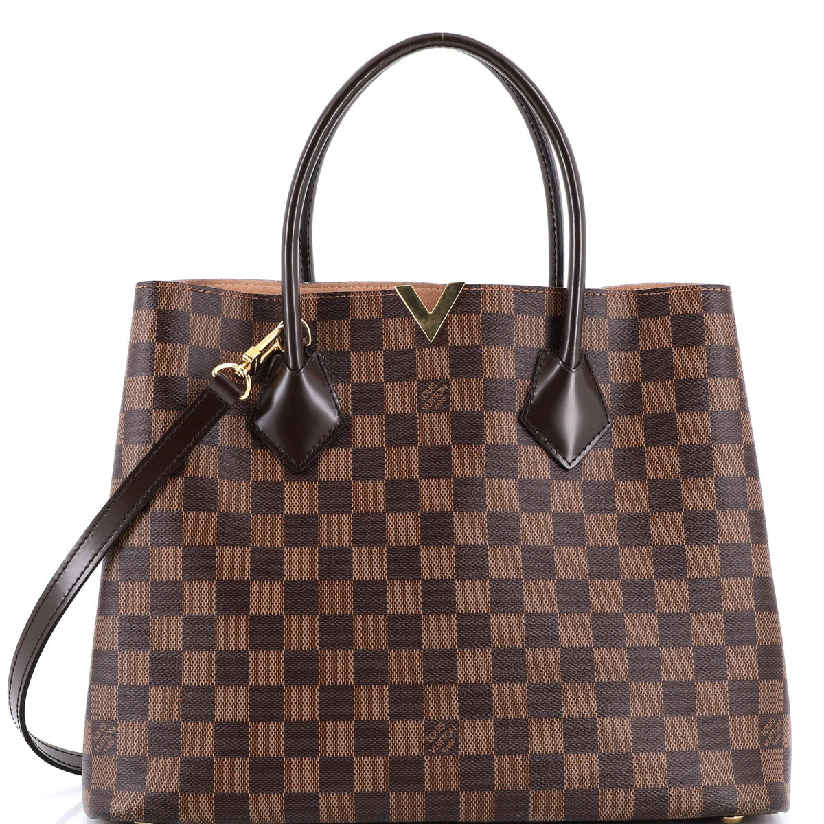 Louis Vuitton Kensington Handbag Damier