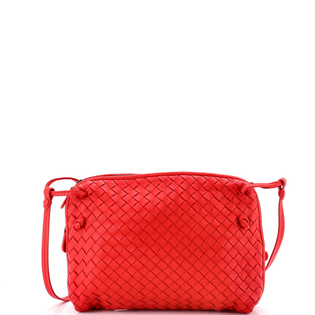 Bottega Veneta Nodini Crossbody Bag Intrecciato Nappa Small
