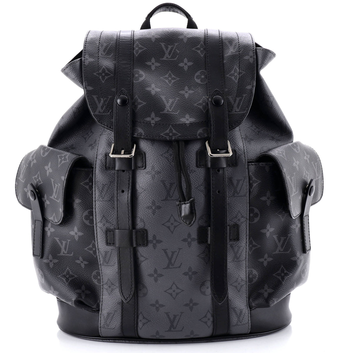 Louis Vuitton Christopher Backpack Reverse Monogram Eclipse Canvas MM