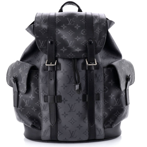 Christopher Backpack Reverse Monogram Eclipse Canvas MM