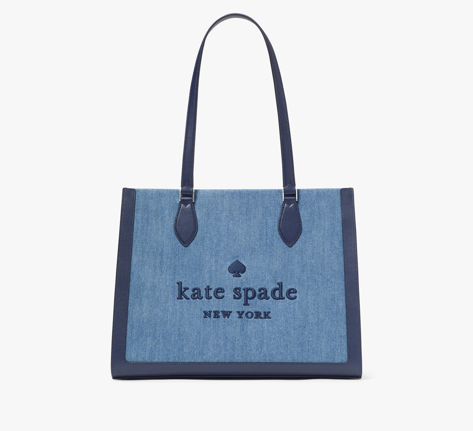 Kate Spade New York Ellie Tote Bag en Denim, gros