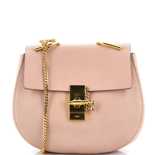 CHLOE Drew Crossbody Bag Leather Mini
