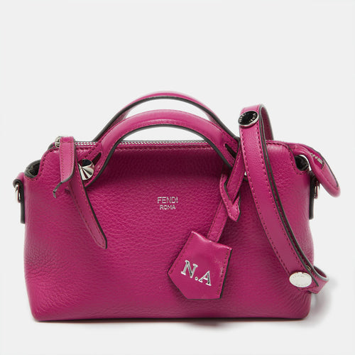 Pink Leather Mini By The Way Crossbody Bag