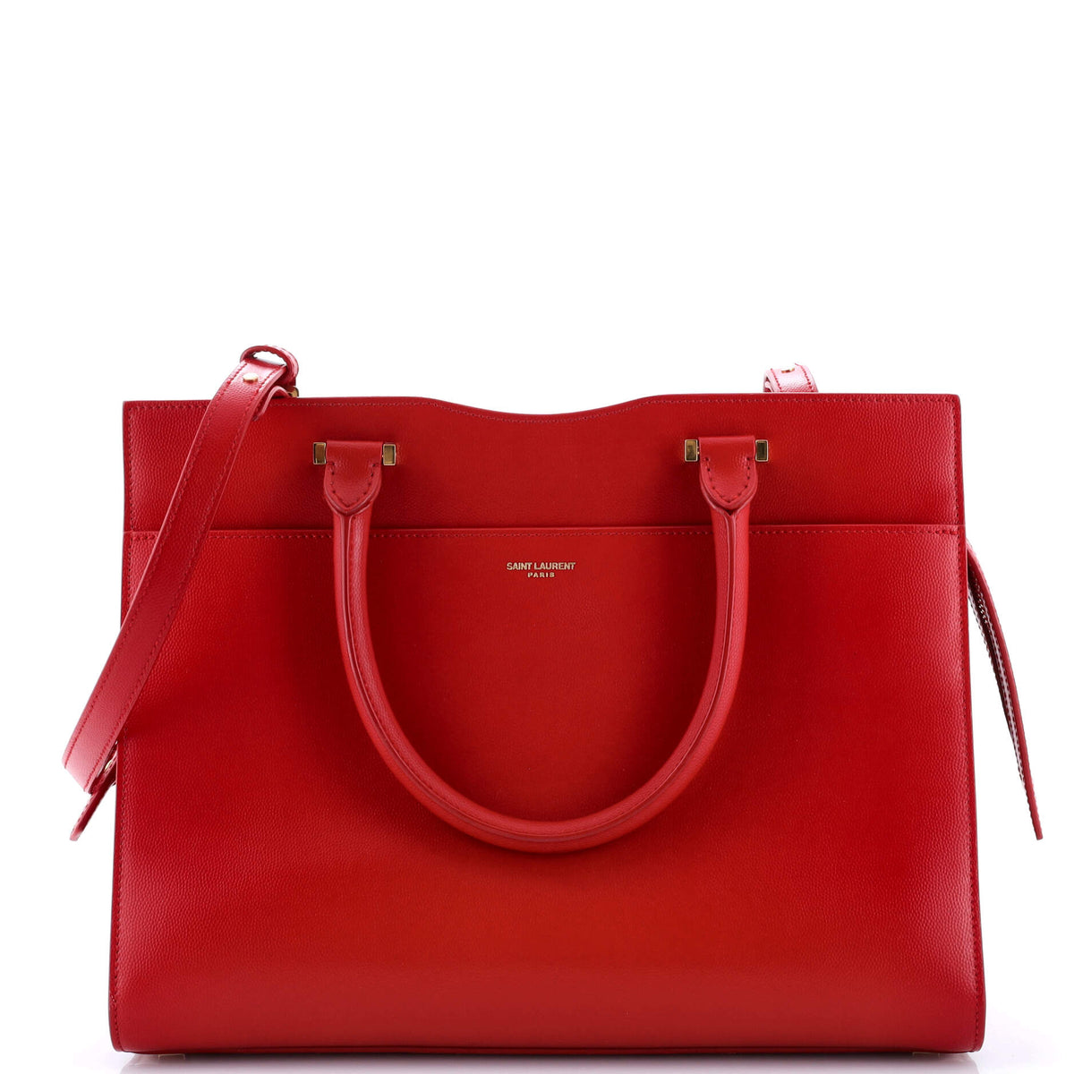 Saint Laurent Uptown Tote Leather Medium