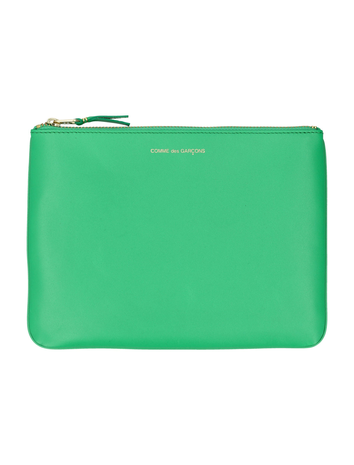 Comme Des Garçons Men's Classic Leather Pouch in Green | 23ASA5100CO Color 2