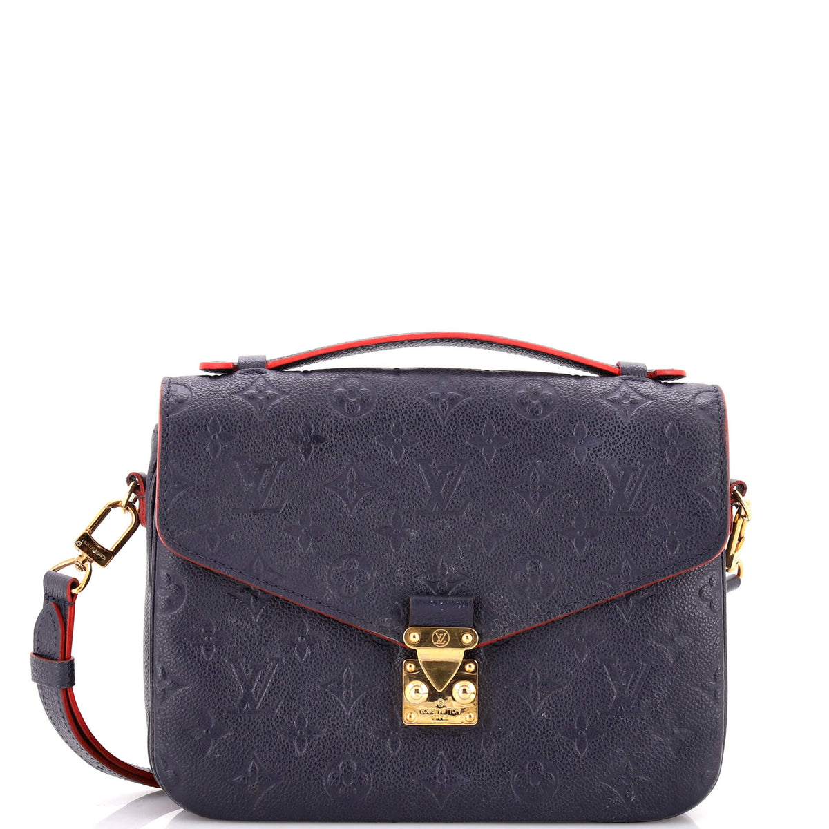 Louis Vuitton Pochette Metis Monogram Empreinte Leather East West
