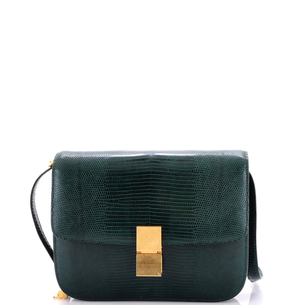 Celine CELINE Classic Box Bag Lizard Medium