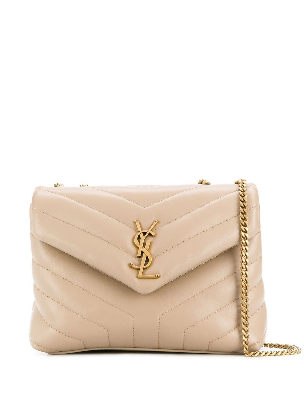 Saint Laurent Women's Loulou Small Bag in White | 494699DV727