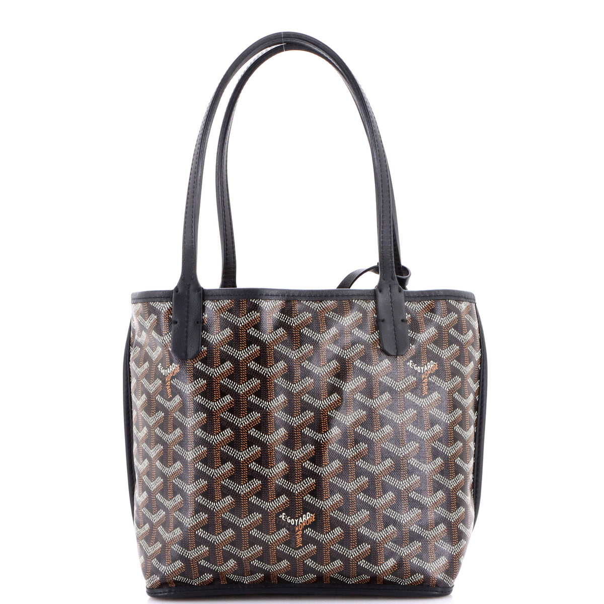Goyard GOYARD Anjou Reversible Tote Coated Canvas Mini
