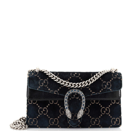 GUCCI Dionysus Bag GG Velvet Mini
