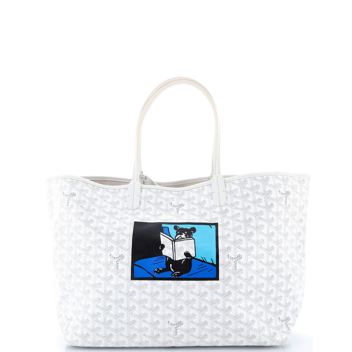 Goyard GOYARD Saint Louis Tote Printed Coated Canvas PM