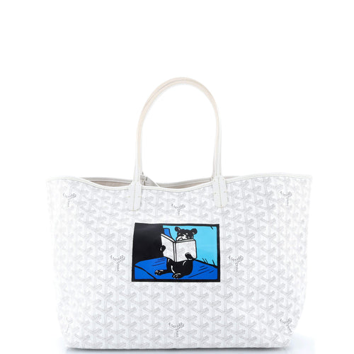 GOYARD Saint Louis Tote Printed Coated Canvas PM