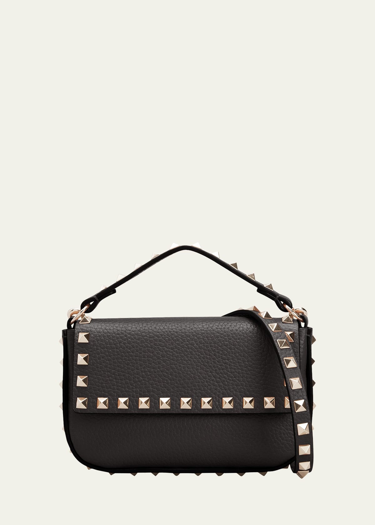 Valentino Rockstud Top Handle Shoulder Bag