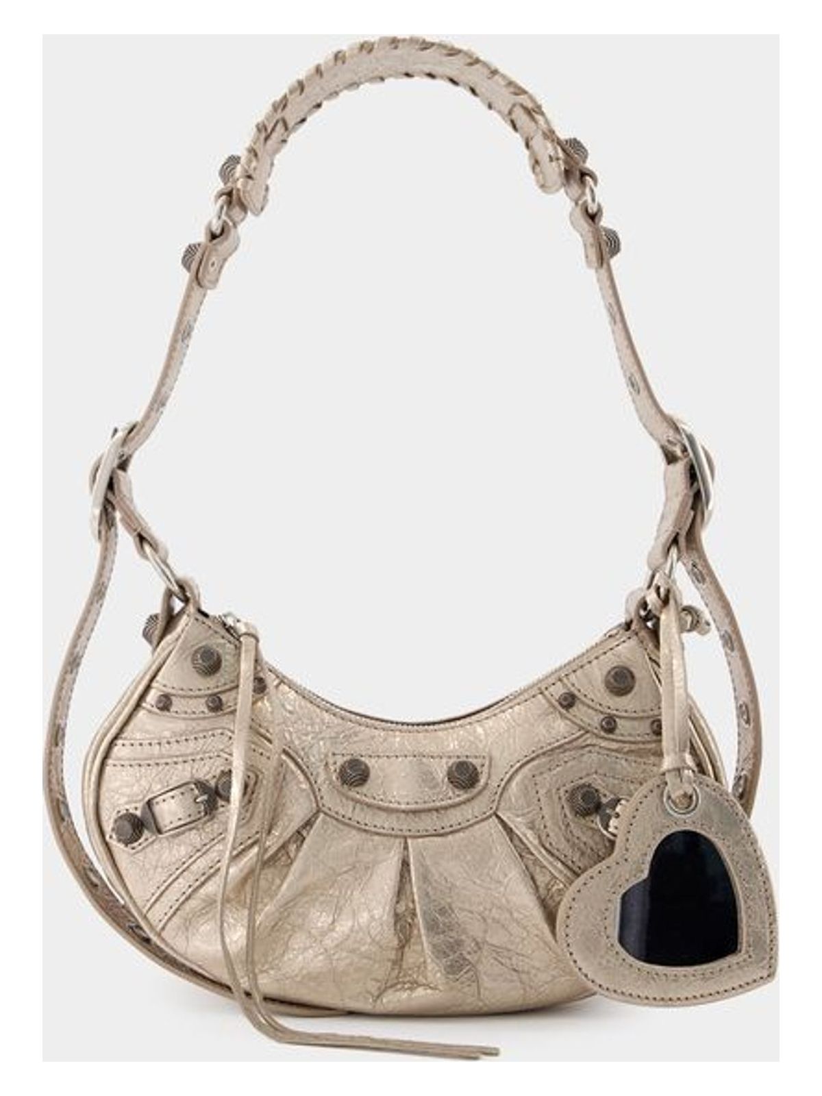 Balenciaga Women's Le Cagole Xs Shoulder Bag in Beige | 671309 Color 0GT3Y Color 9706