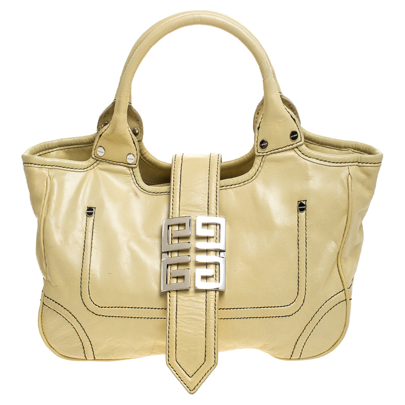 Citrine Leather Tote