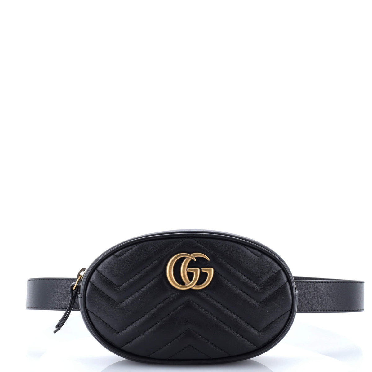 Gucci GUCCI GG Marmont Belt Bag Matelasse Leather