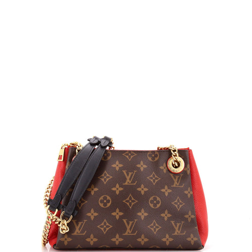 Surene Handbag Monogram Canvas with Leather BB