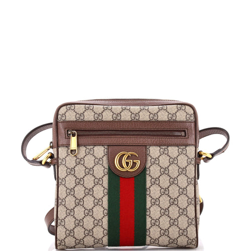 GUCCI Ophidia Messenger Bag GG Coated Canvas Small