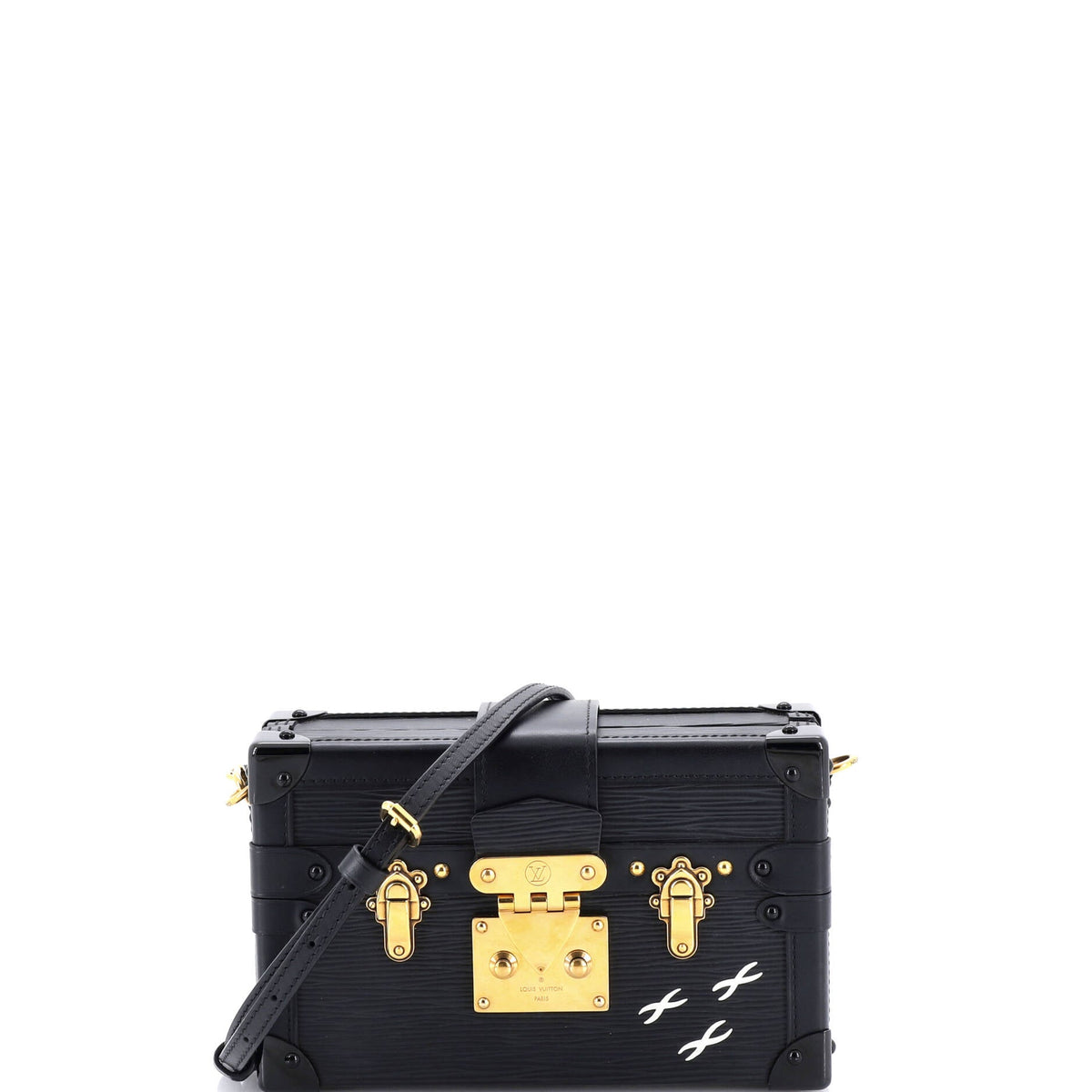 Louis Vuitton Petite Malle Handbag Epi Leather