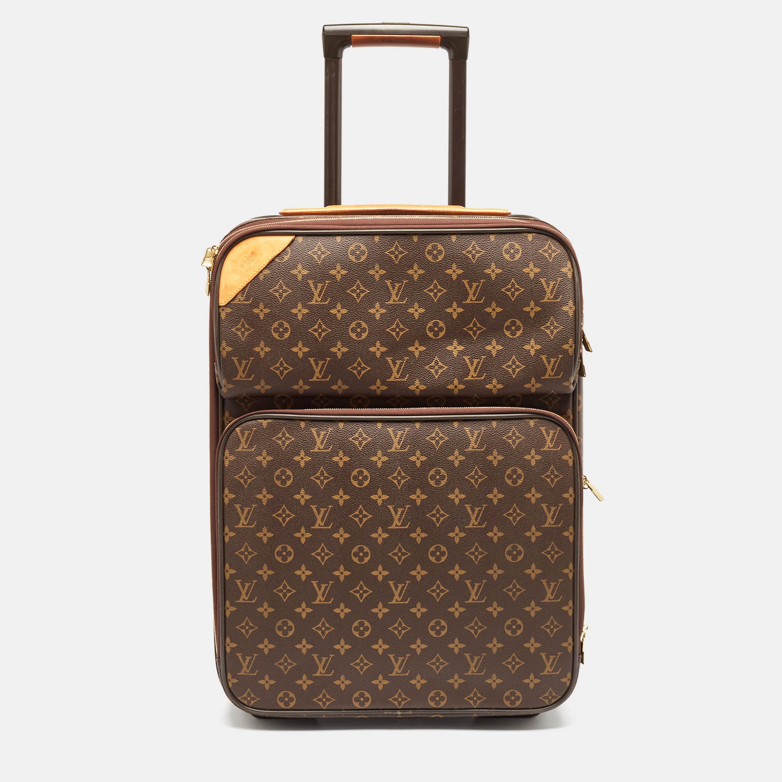 Louis Vuitton Business-Gepäck Pegase 55 aus Canvas mit Monogramm