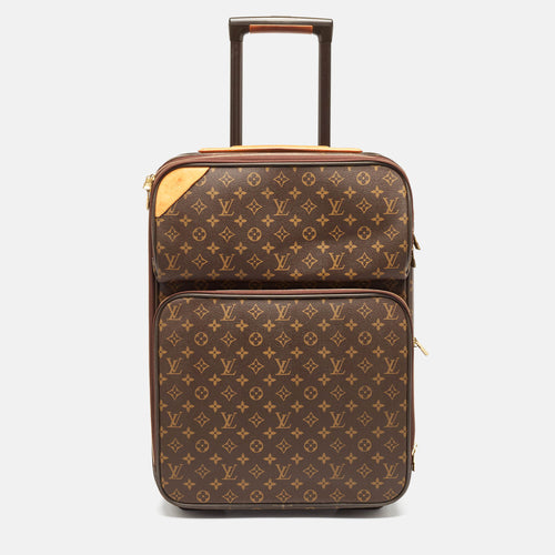 Monogram Canvas Business Pegase 55 Luggage