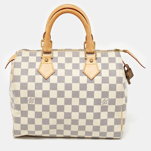 Damier Azur Canvas Speedy 25 Bag