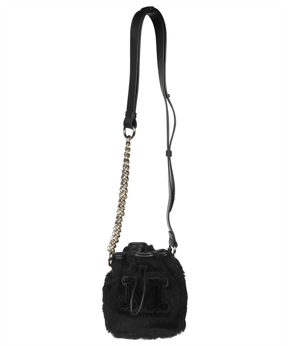 Max Mara Women's Teddy Bucket Bag in Black | TBUCKE145162523600 Color 008