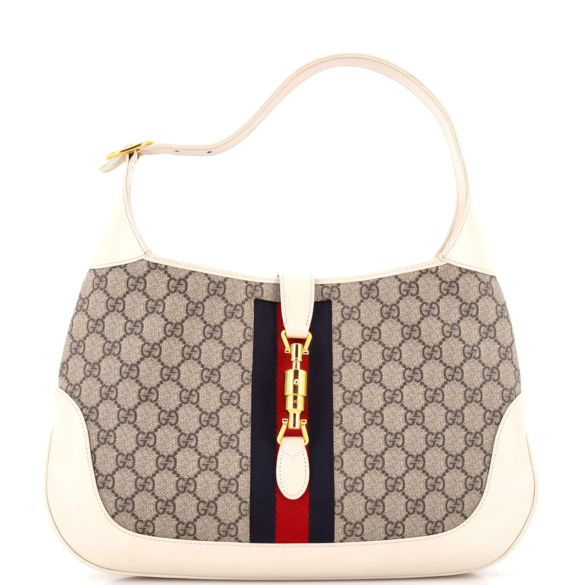 Gucci GUCCI Jackie 1961 Hobo GG Coated Canvas Medium