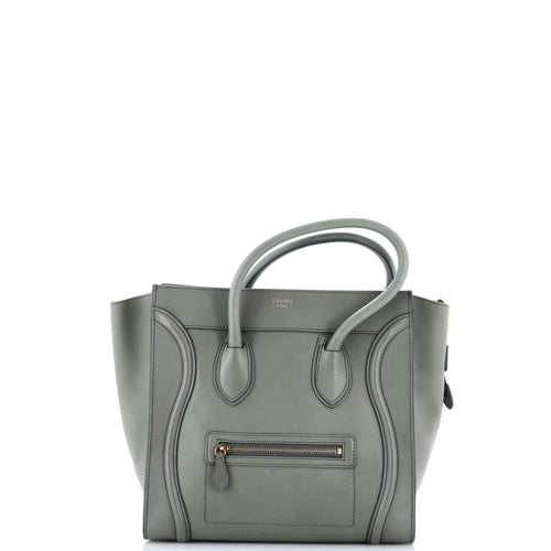 CELINE Luggage Bag Smooth Leather Mini