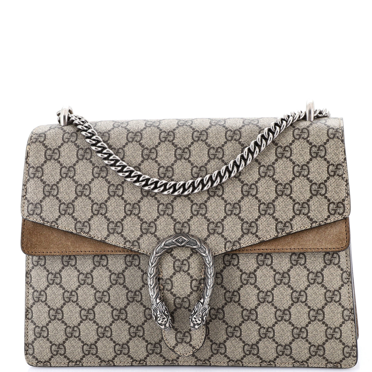 Gucci GUCCI Dionysus Bag GG Coated Canvas Medium