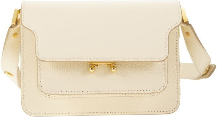 Marni Women's Trunk - Calfskin Mini Bag in Powder | SBMPS01U07LV520