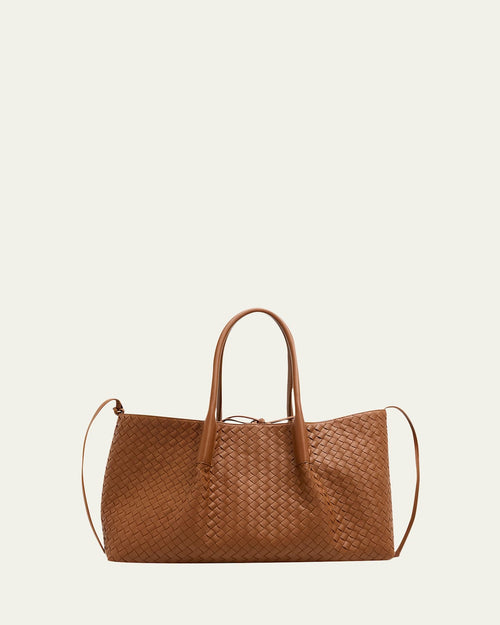 Large Pinacoteca Reversible Leather Tote Bag