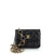 CHANEL Miss Coco Strap Flap Clutch with Chain Quilted Caviar Mini