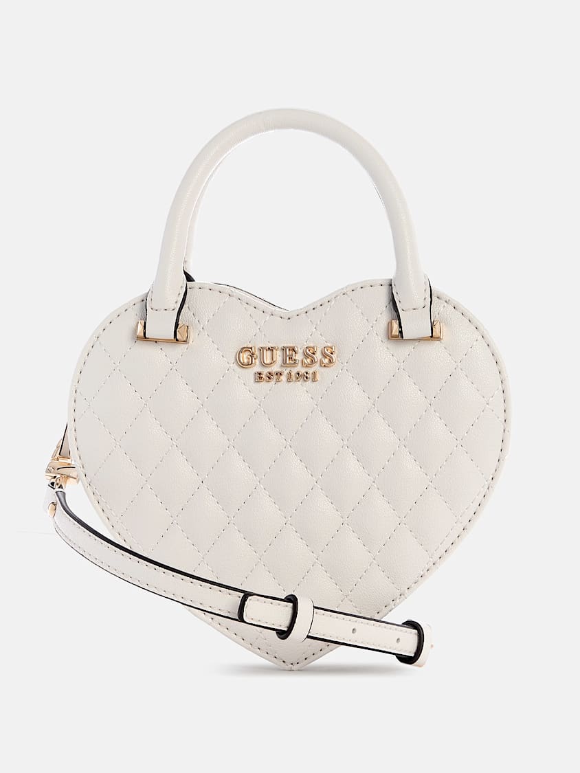 Guess Atabey Heart-Shaped Crossbody