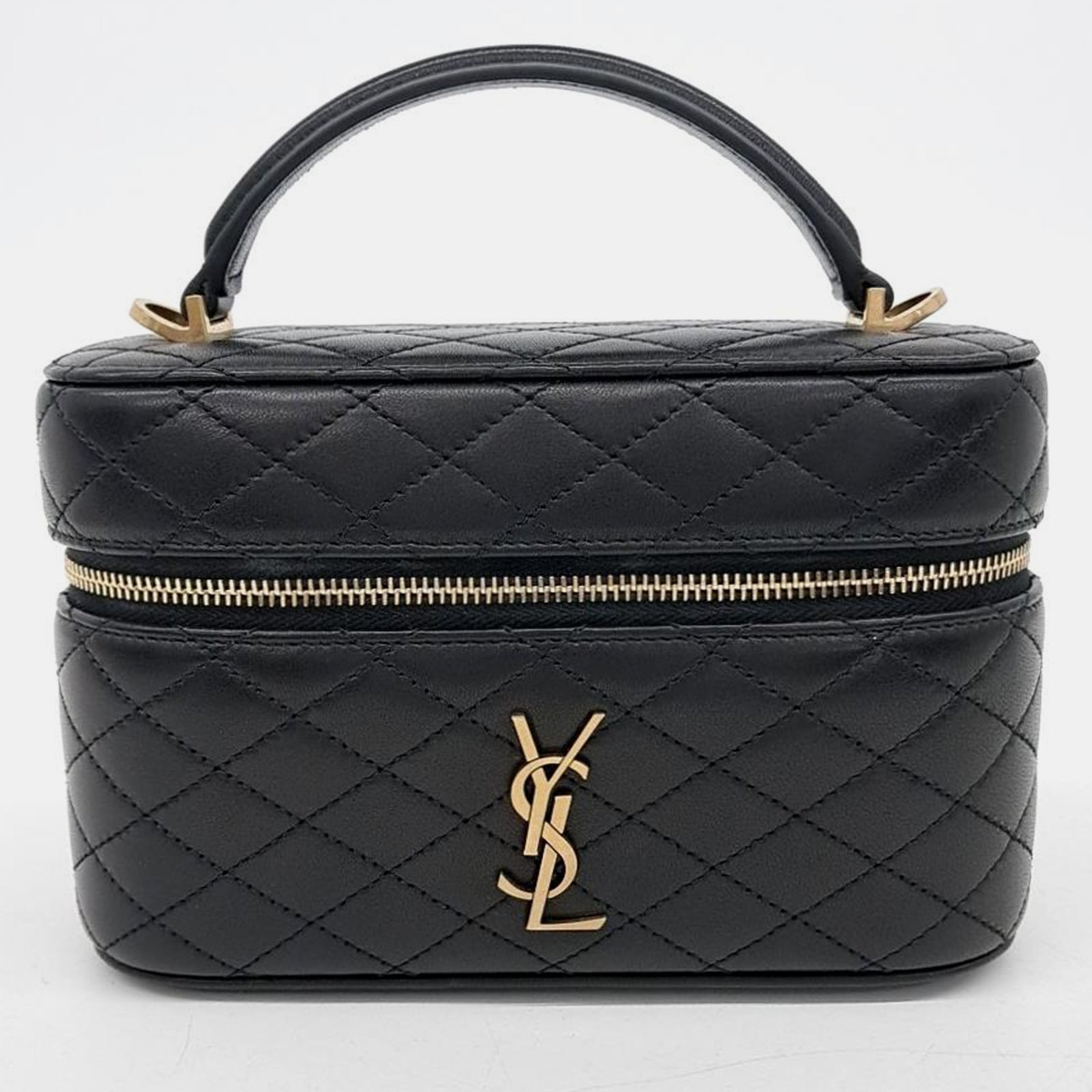 Saint Laurent Paris Saint Laurent Gabi Top Handle Vanity Bag