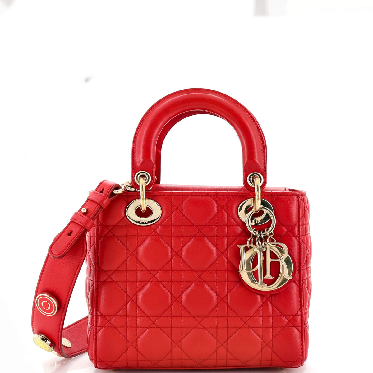 Christian Dior My Lady Dior Bag Cannage Quilt Lambskin