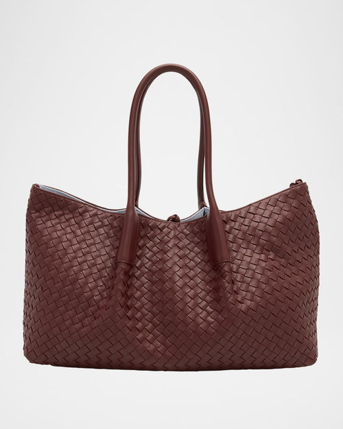 Large Pinacoteca Reversible Leather Tote Bag
