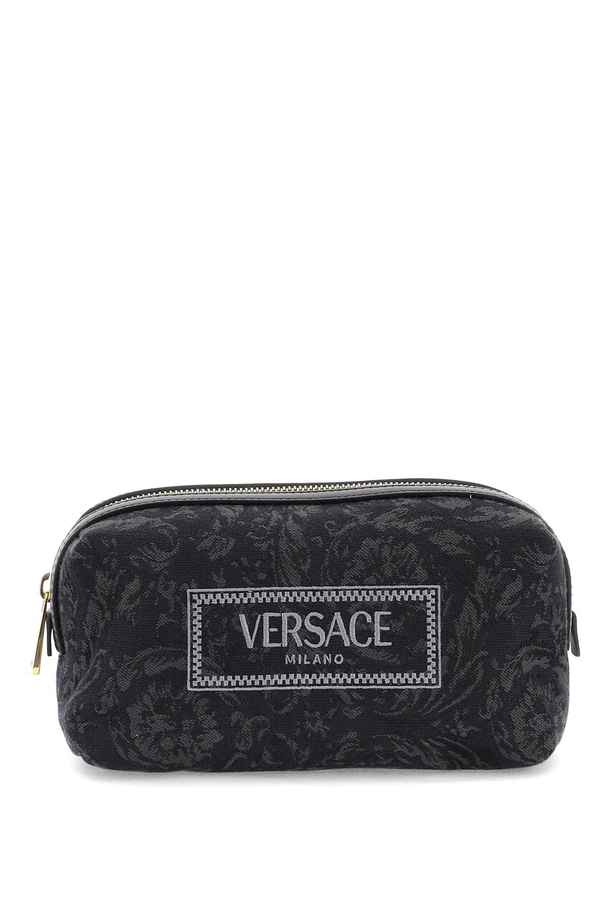 Versace Women's Barocco Vanity Case in Nero | 10139251A09741