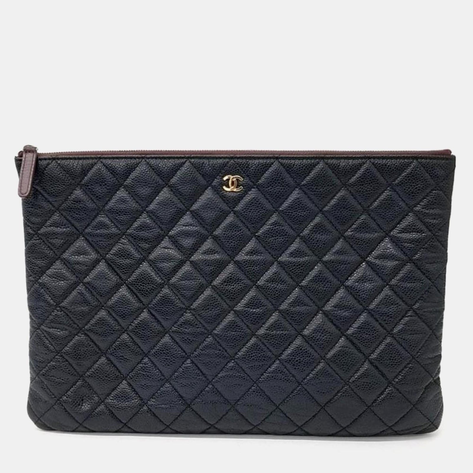 Chanel Große Caviar-Clutch