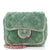 CHANEL Classic Single Flap Bag Quilted Terry Cloth and Ribbon Small