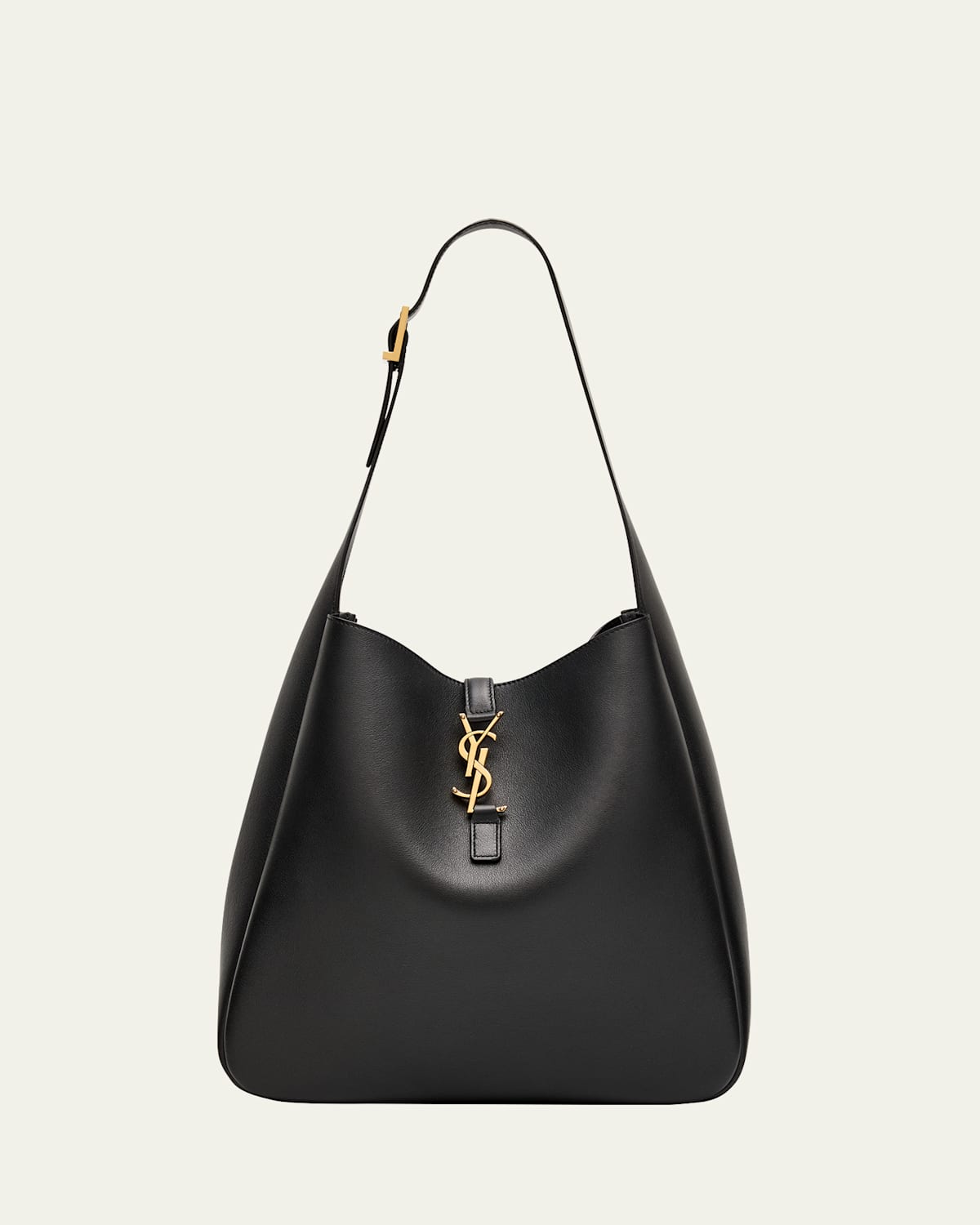 Saint Laurent Le 5 ?? 7 Large YSL Shoulder Bag in Grain Leather