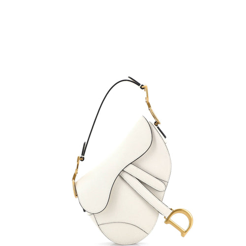 Saddle Handbag Leather Mini