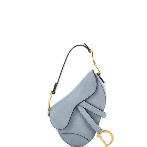 Saddle Handbag Leather Mini