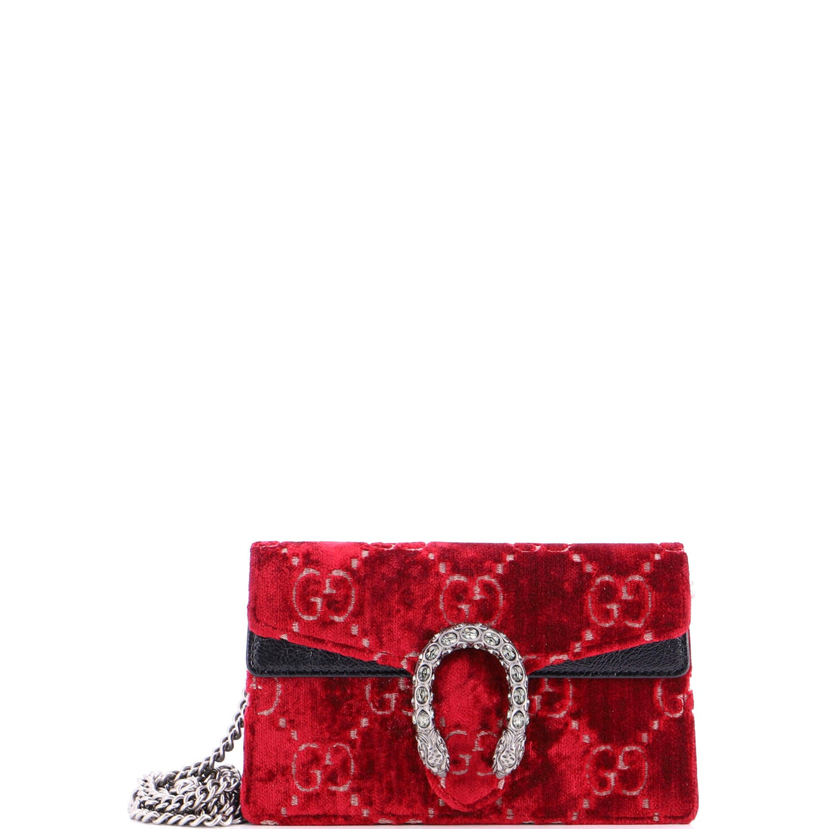 Gucci GUCCI Dionysus Bag GG Velvet Super Mini