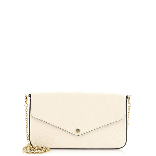 Felicie Pochette Monogram Empreinte Leather