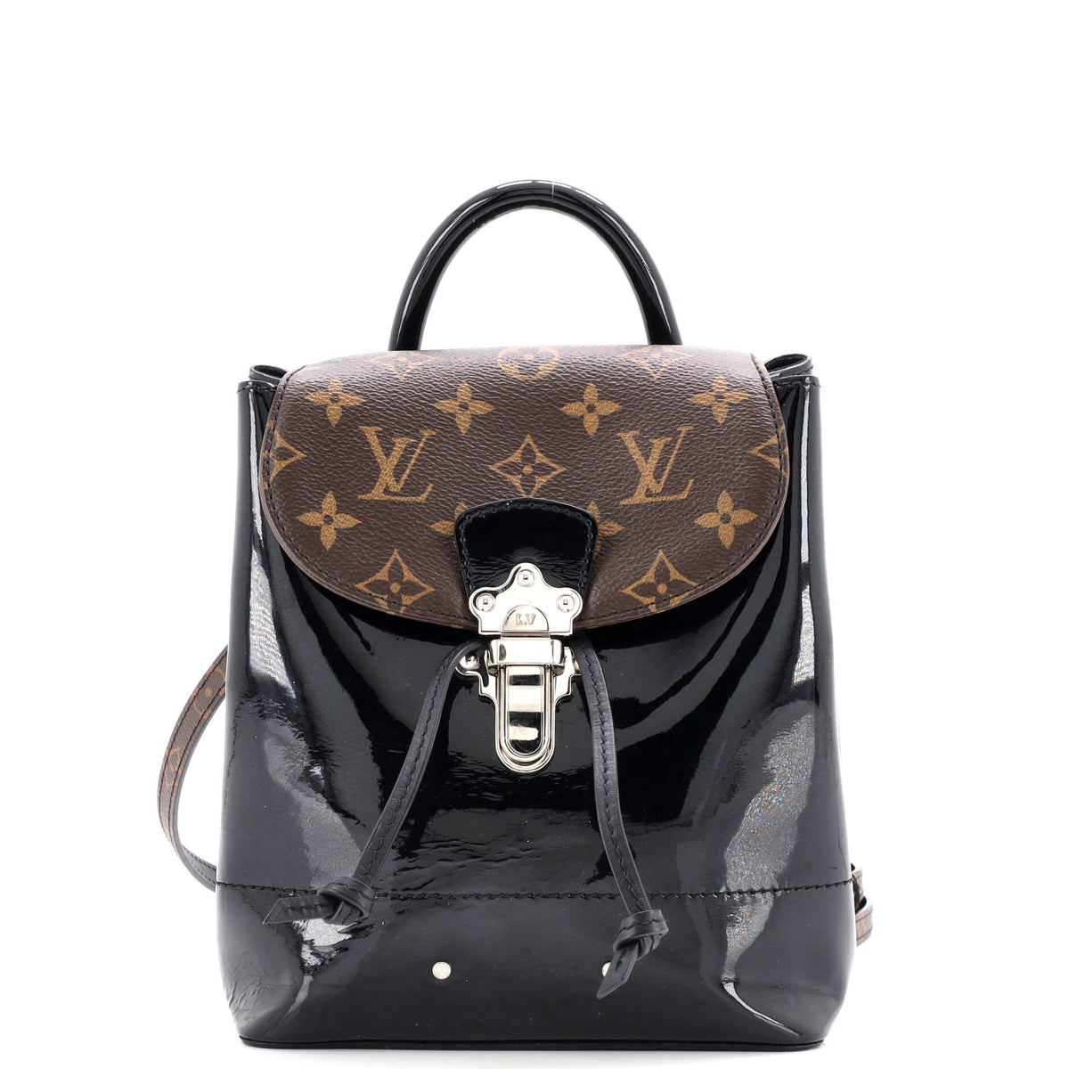 Louis Vuitton Hot Springs Backpack Vernis with Monogram Canvas