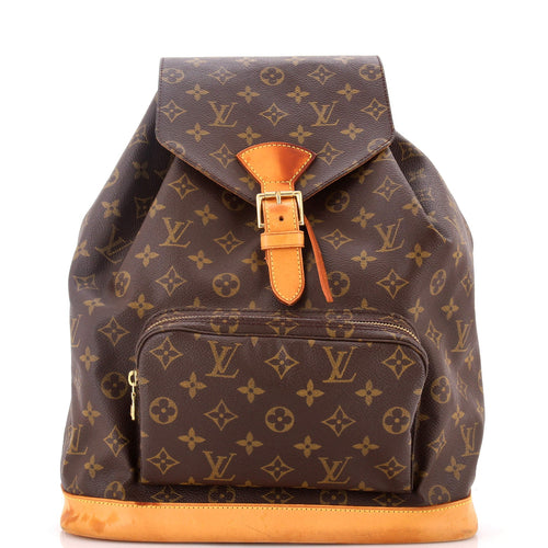 Vintage Montsouris Backpack Monogram Canvas GM