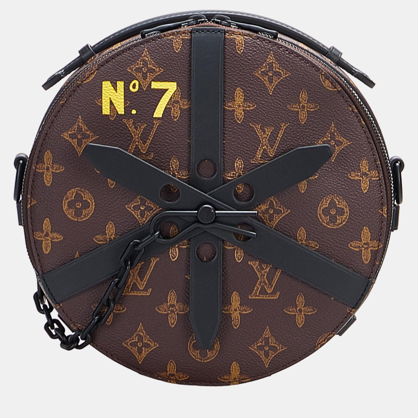 Louis Vuitton Brown Monogram Wheel Box